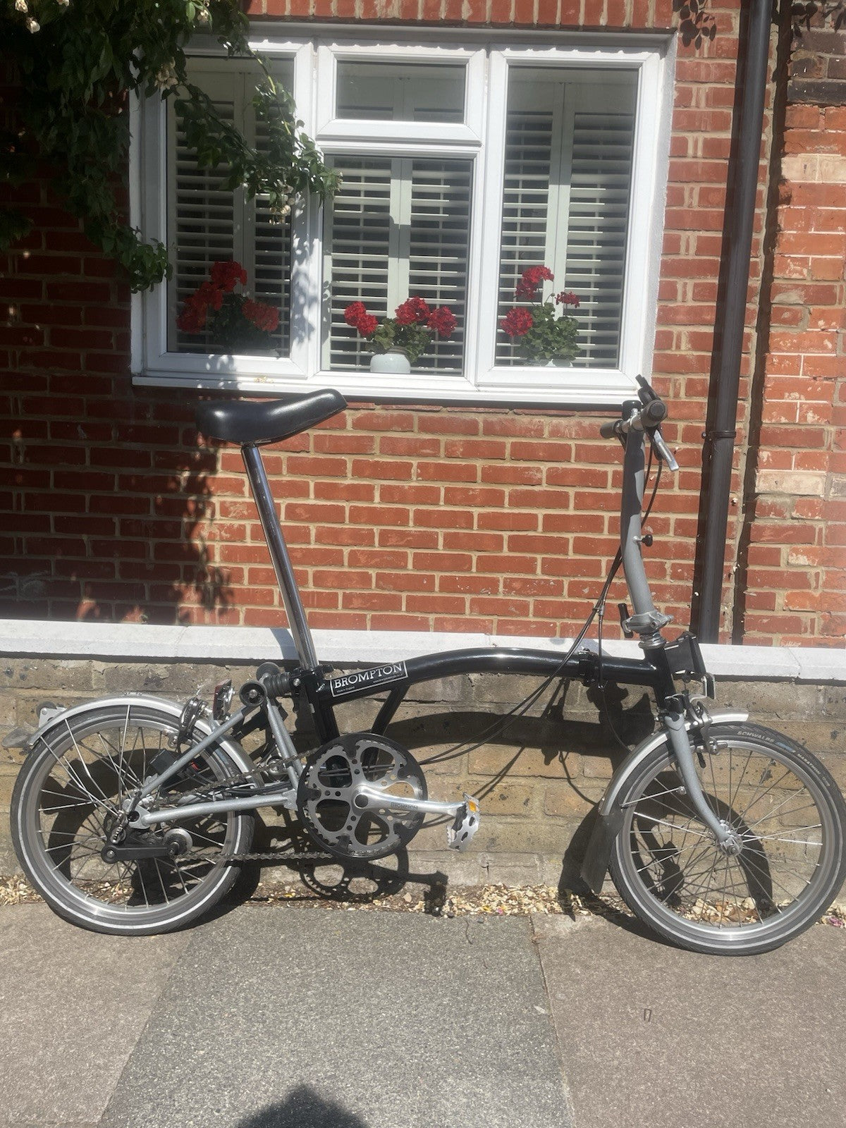 Brompton S3L Folding Bike - Black
