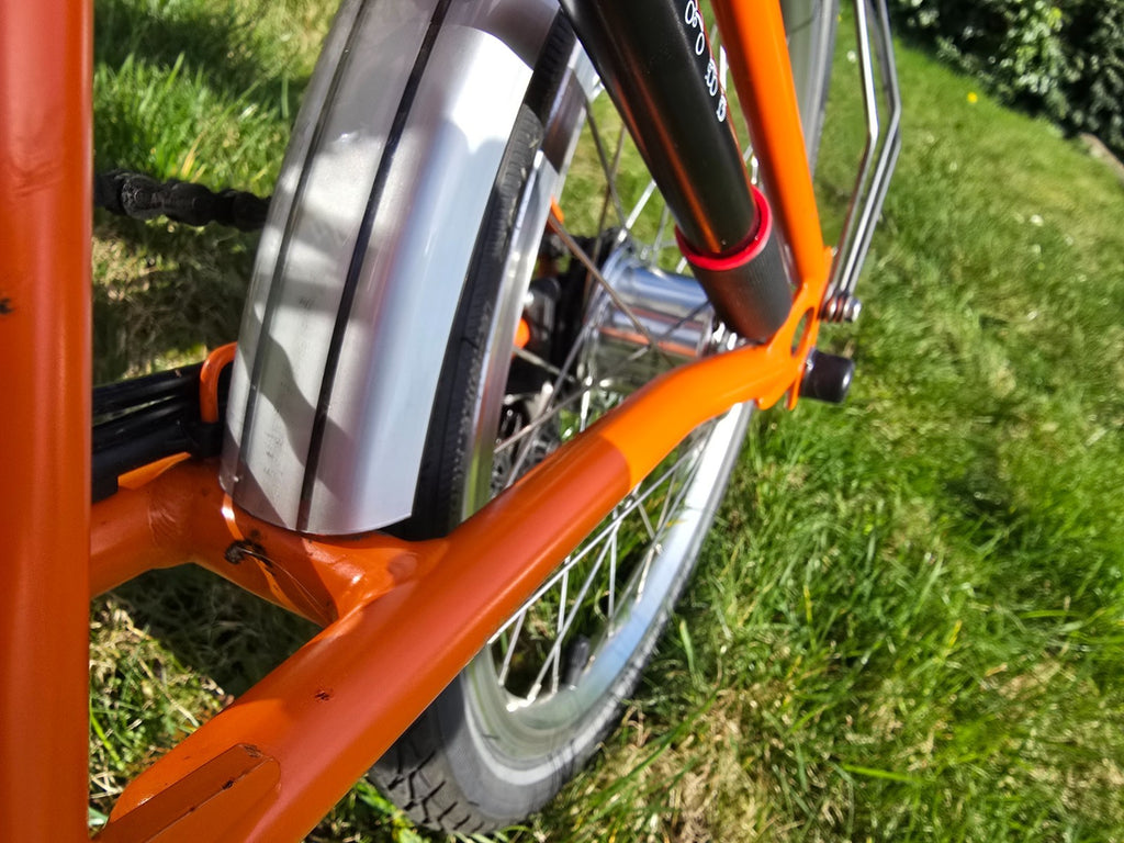 Brompton M6L folding bike, Orange 2019 / 2020 Light use