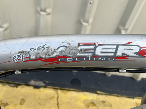 Aliminium Express Racer Folding Bike with 6gears (Need Some Repair)