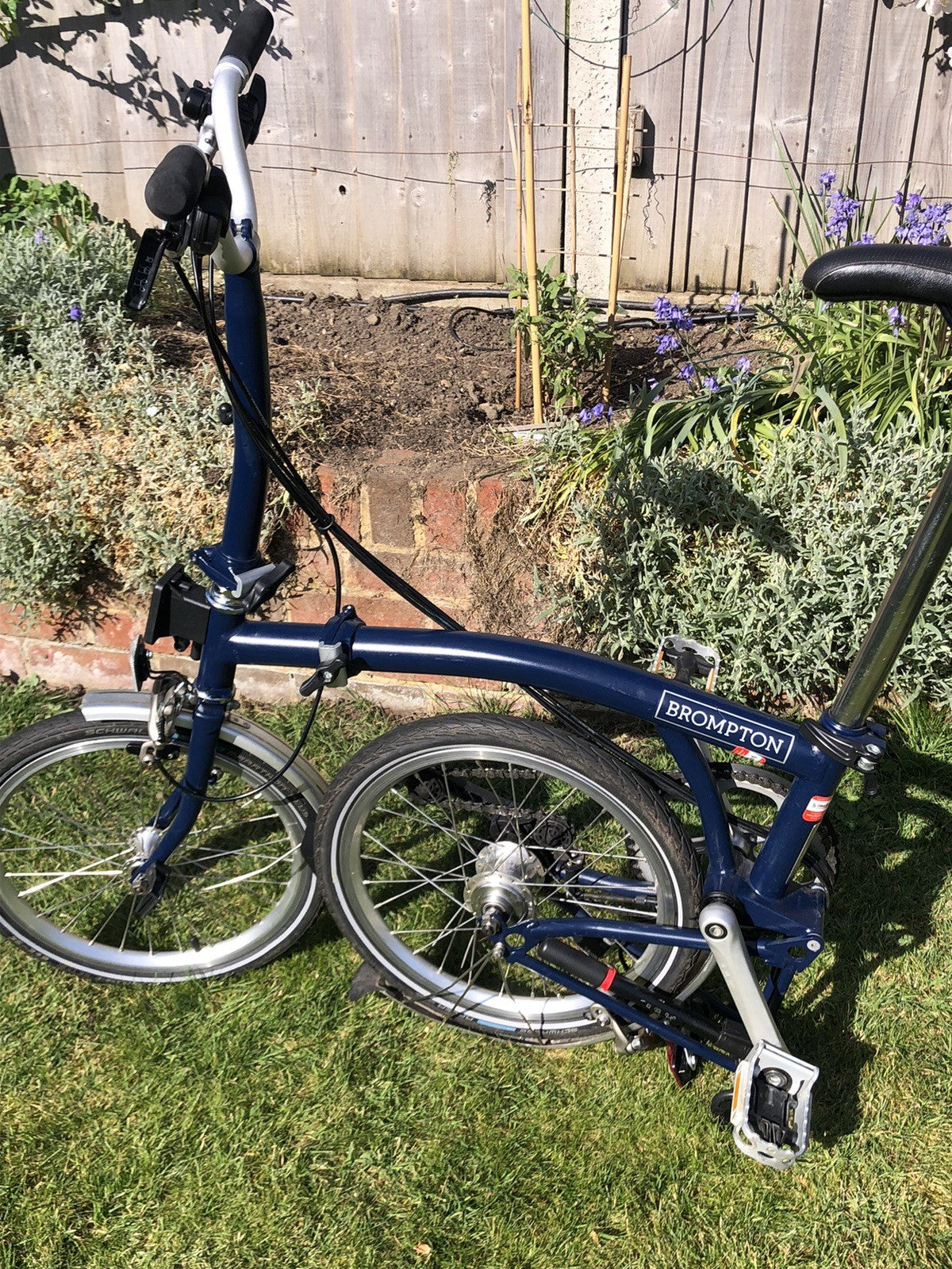 brompton folding bike 6 speed c line