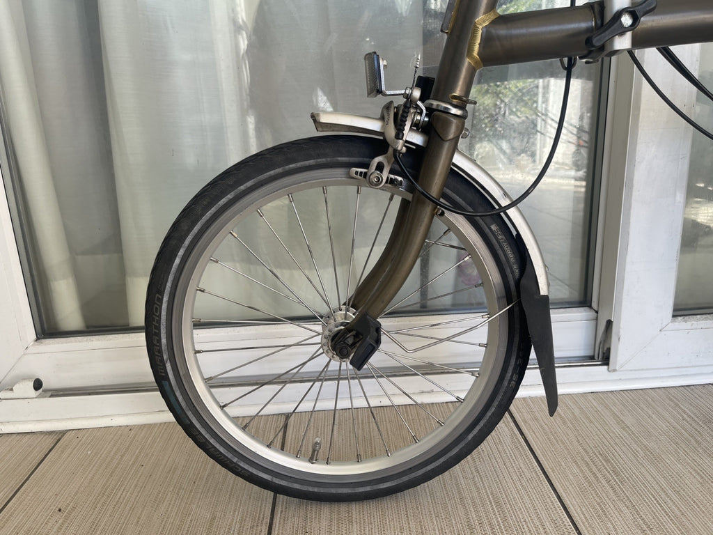 Brompton S6R Raw Lacquer Folding Bike SERVICED CONDITION ✅ FREE&FAST DELIVERY🚚
