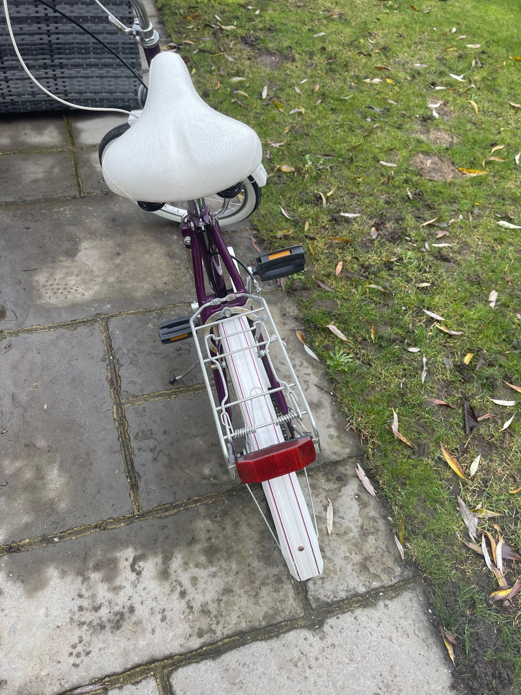 Vintage retro Raleigh Compact folding bike 3 speed Stowaway Shopper fo ...