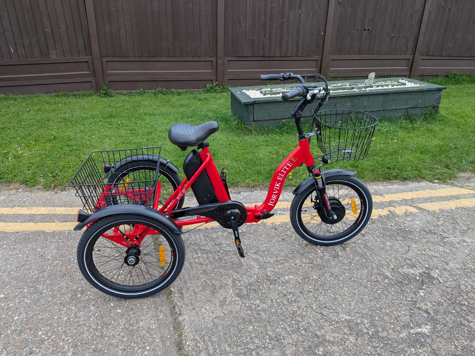 Jorvik Folding Electric Tricycle Electric Trike,Only 55 mls Usage,Free Delivery