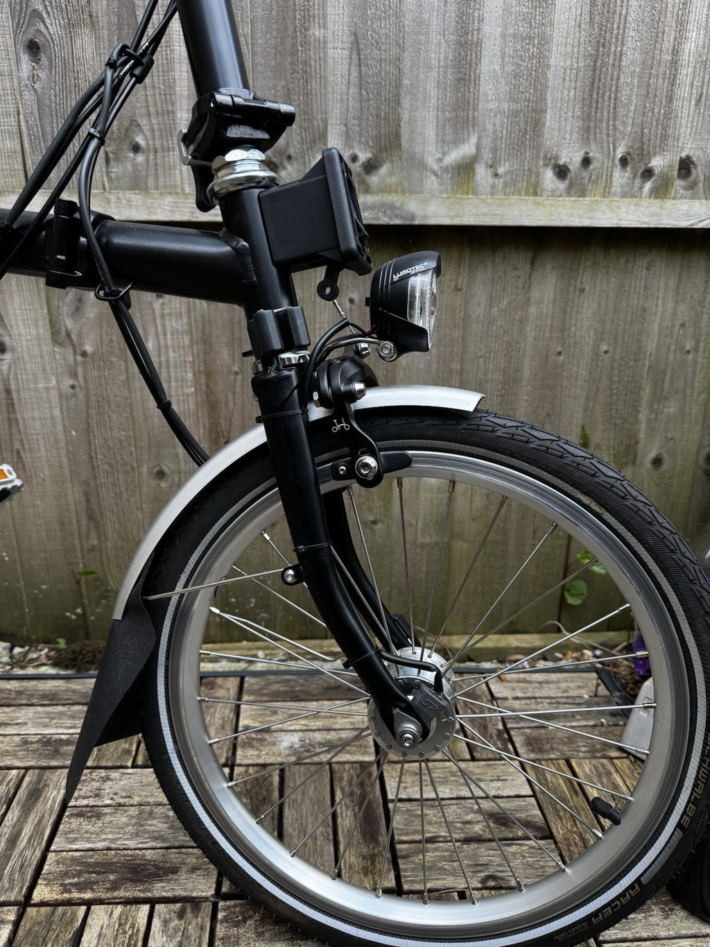 Brompton C Line 3 Speed With Dynamo Lighting