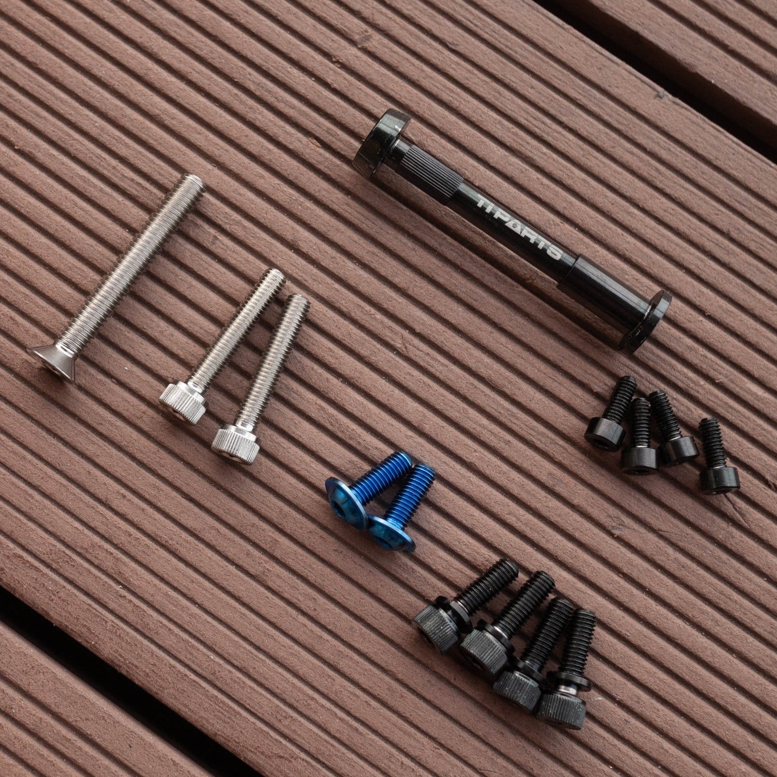 Brompton T line Ti Parts Workshop Titanium Stem, Suspension, Carrier Block Bolts