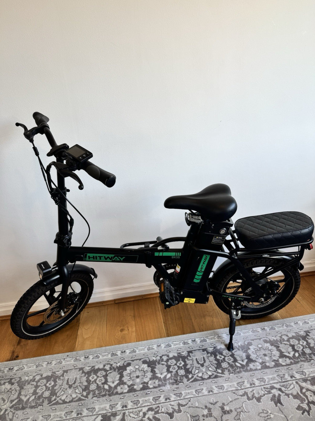 Hitway BK5S Folding Bike (2025), 250W Motor, 36V 10.4Ah