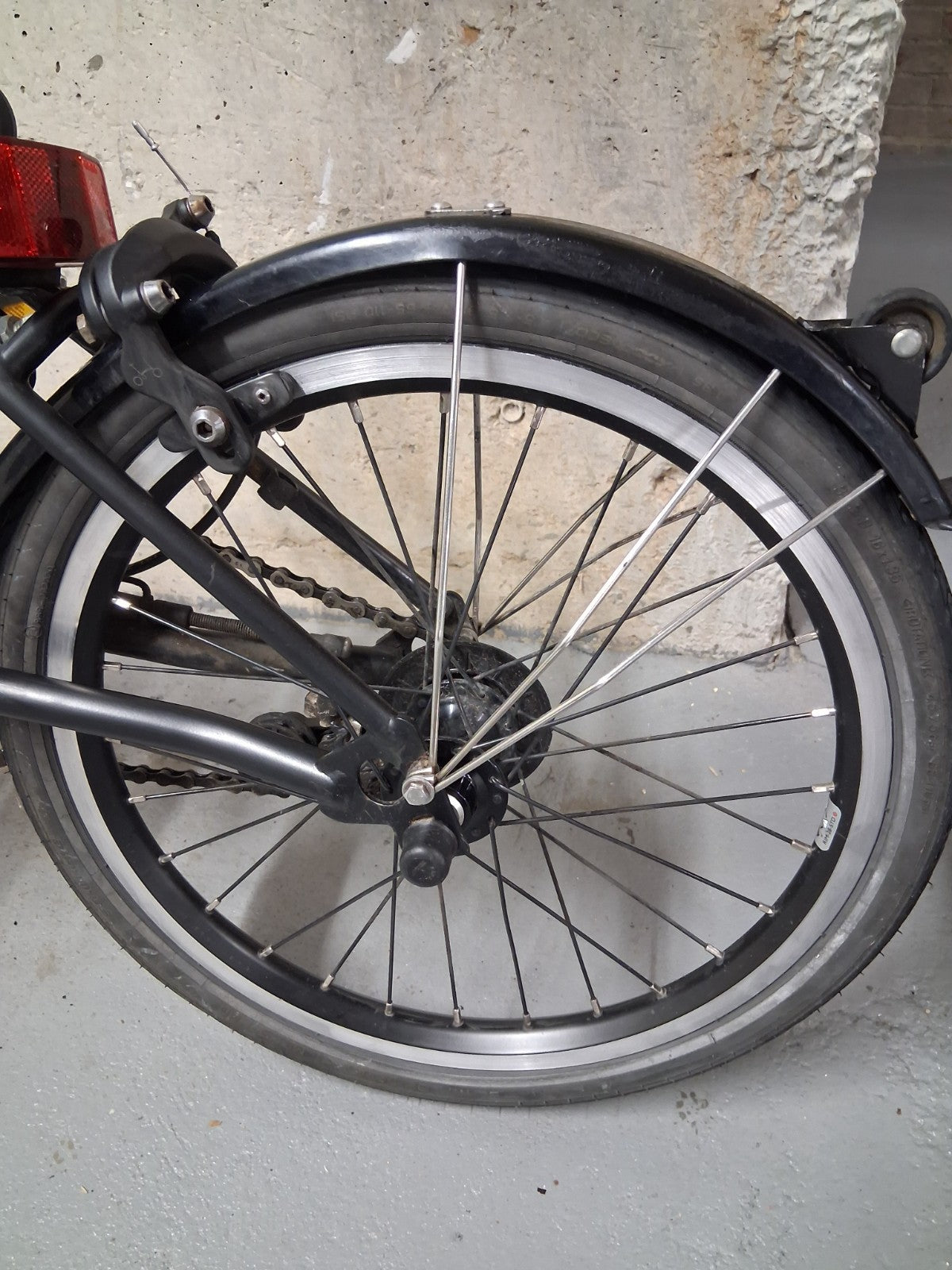 Brompton C Line 2 speed folding bicycle