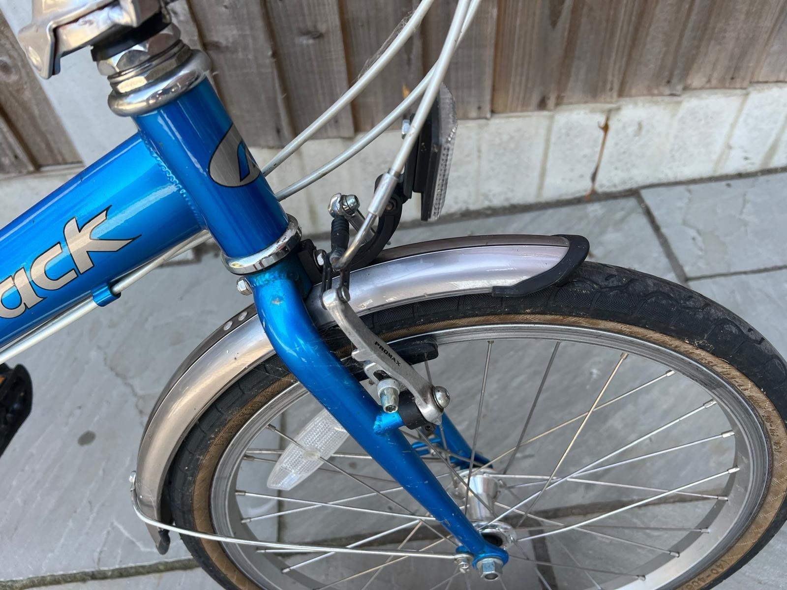 Ridgeback Impulse 20in Folding Bike 6-Speed Derailleur Grip Shifter V-Brake