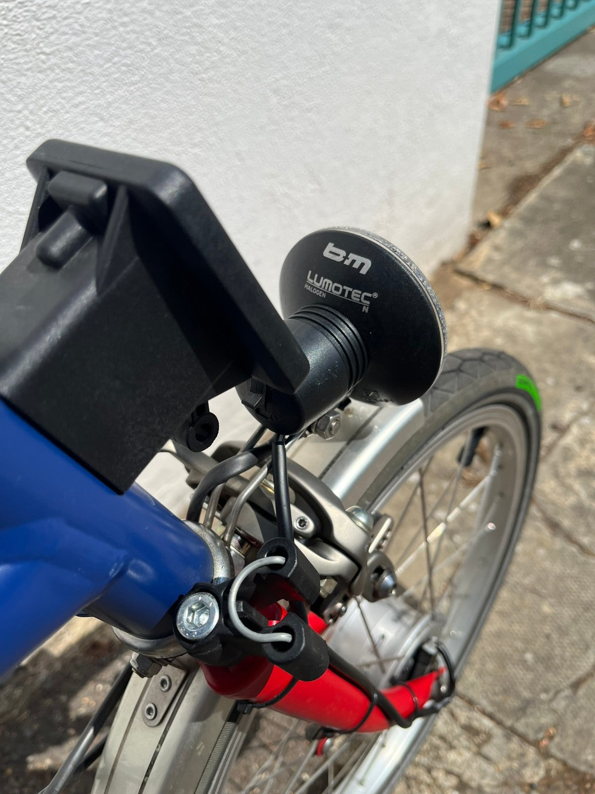 Brompton M3L C Line Dynamo Light 3 speed Navy Blue Red M-type Folding Bike