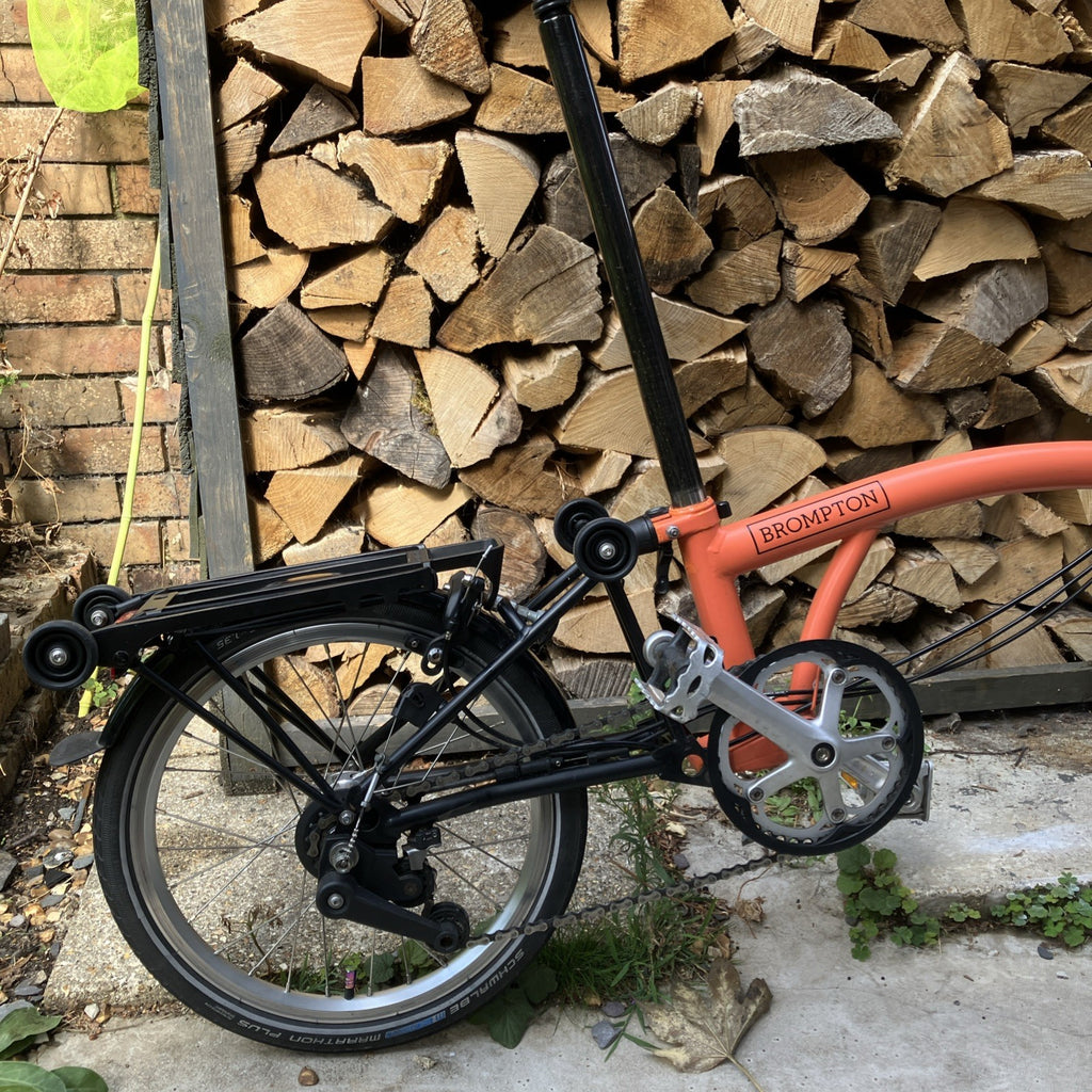 Brompton C Line Explore 2022 6 speed with rear rack