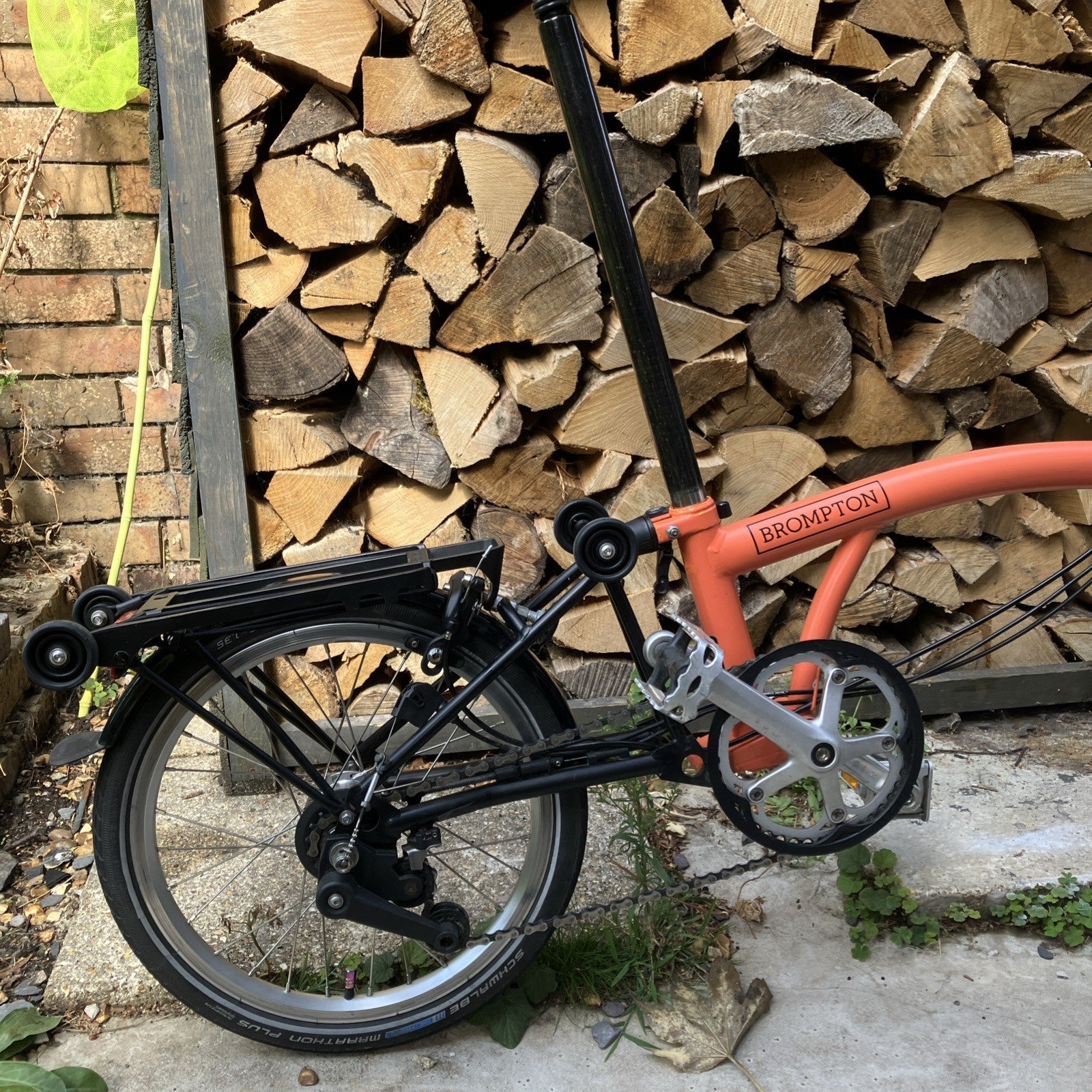 Brompton C Line Explore 2022 6 speed with rear rack