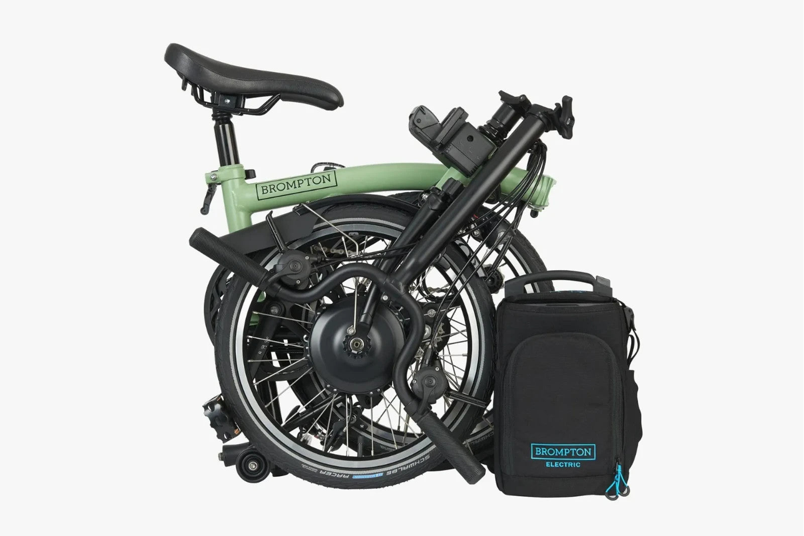 Brompton C Line Folding Bike Matcha Green Mid Bar
