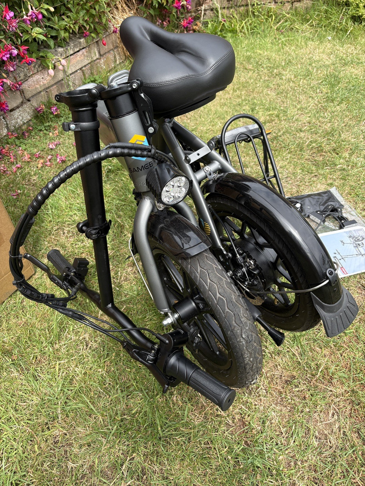 Samebike  Bike Citybike 14" 36V 7.8AH Folding Commuter MINI BIKE