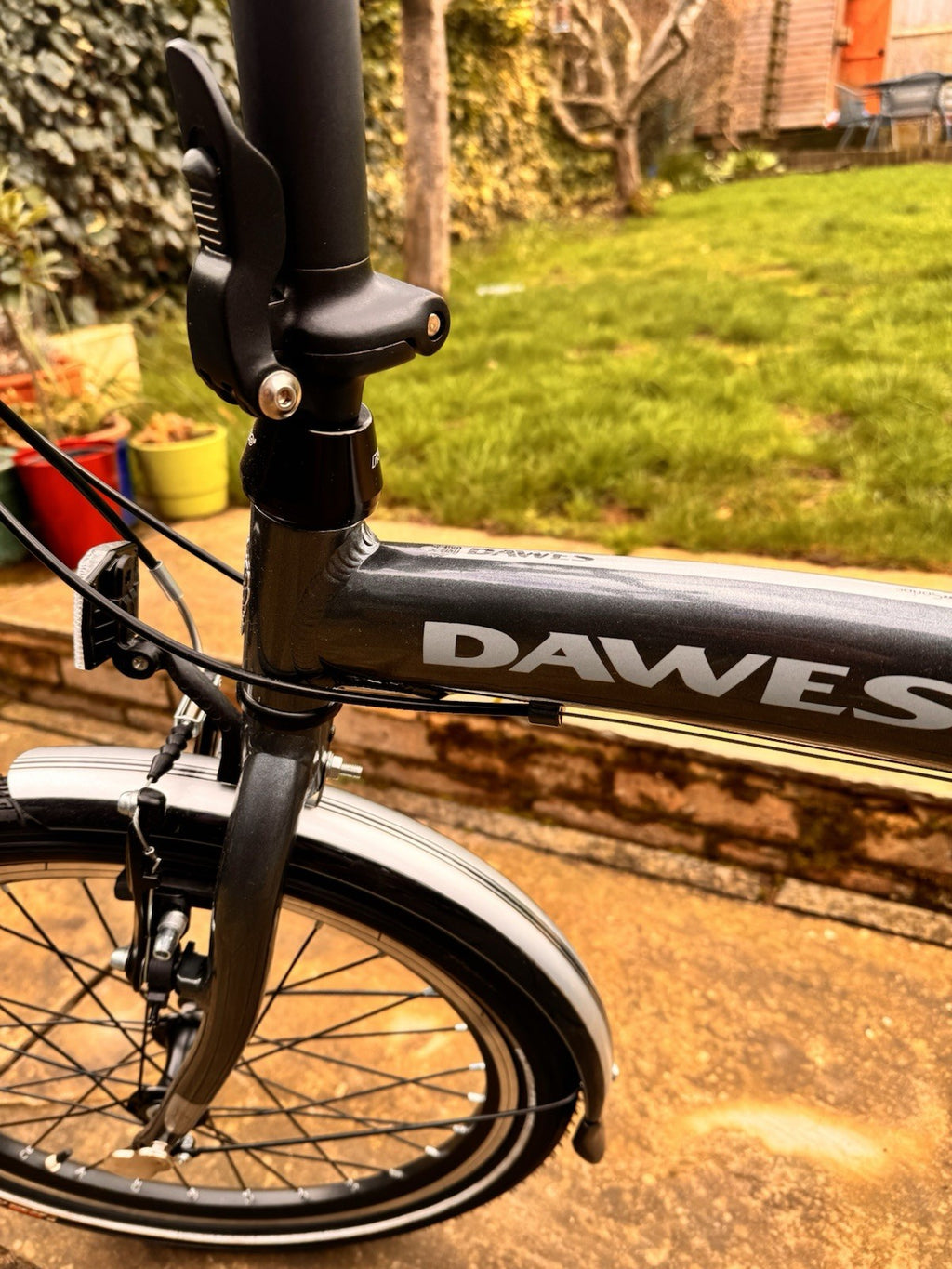 Dawes Kingpin Folding Bike, 20" Grey