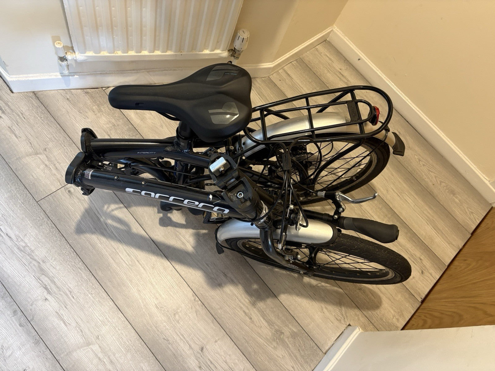 Carrera Intercity Folding Bike Black