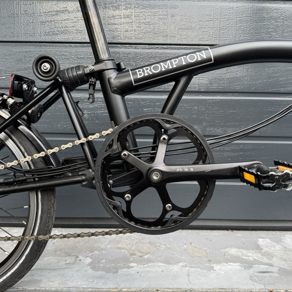 Brompton H6L 6 speed Black Edition with Extended Seatpost FAST FREE DELIVERY