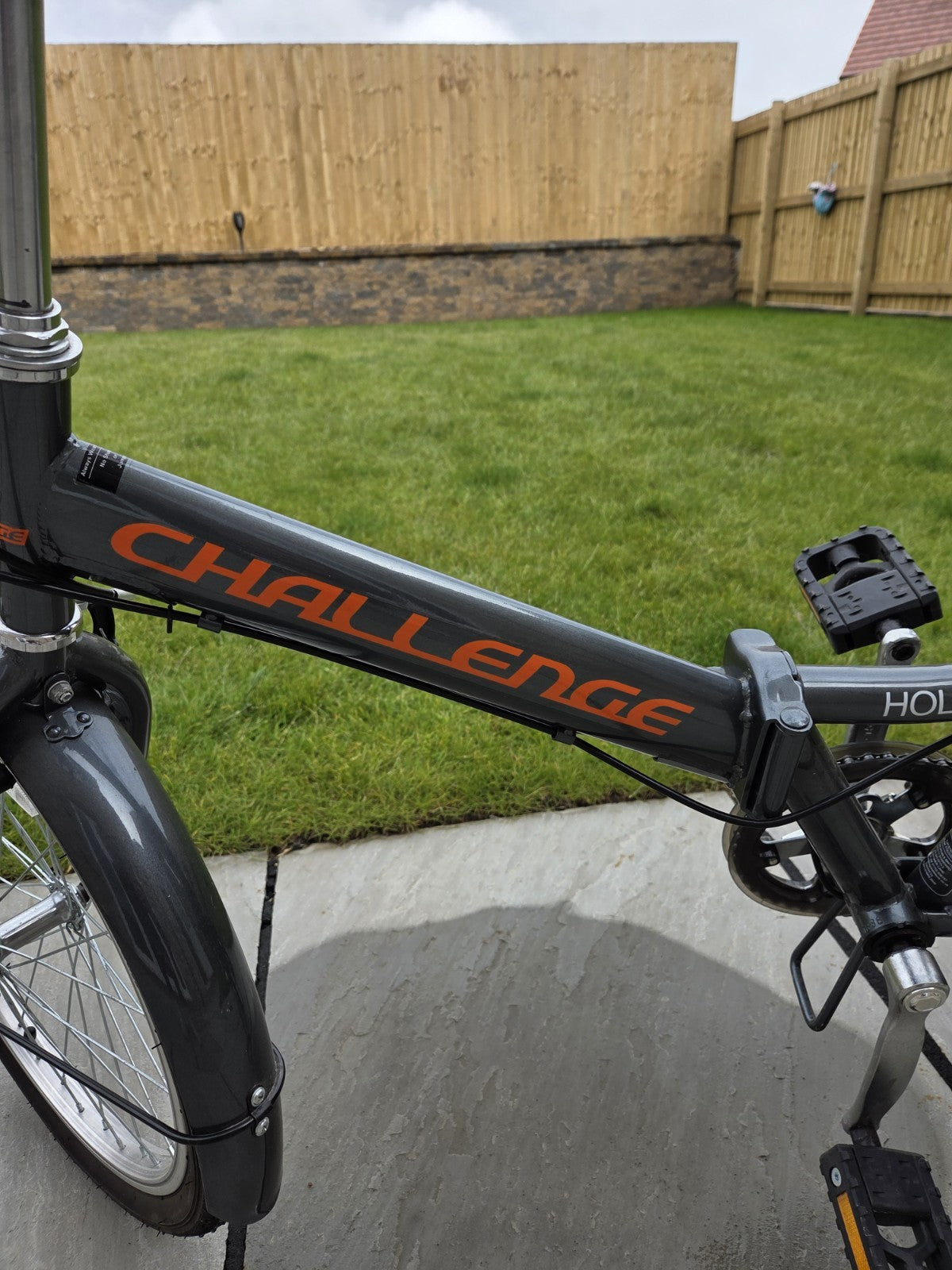 Challenge Holborn Folding Bike Unisex, 20-inch