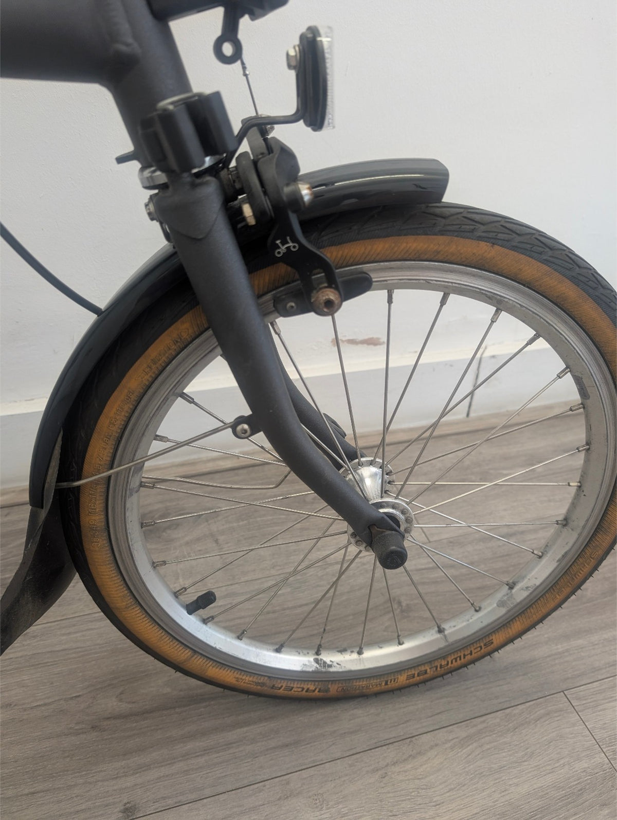 Brompton S6L Graphite Grey - usable but needs work (rare colour + finish)