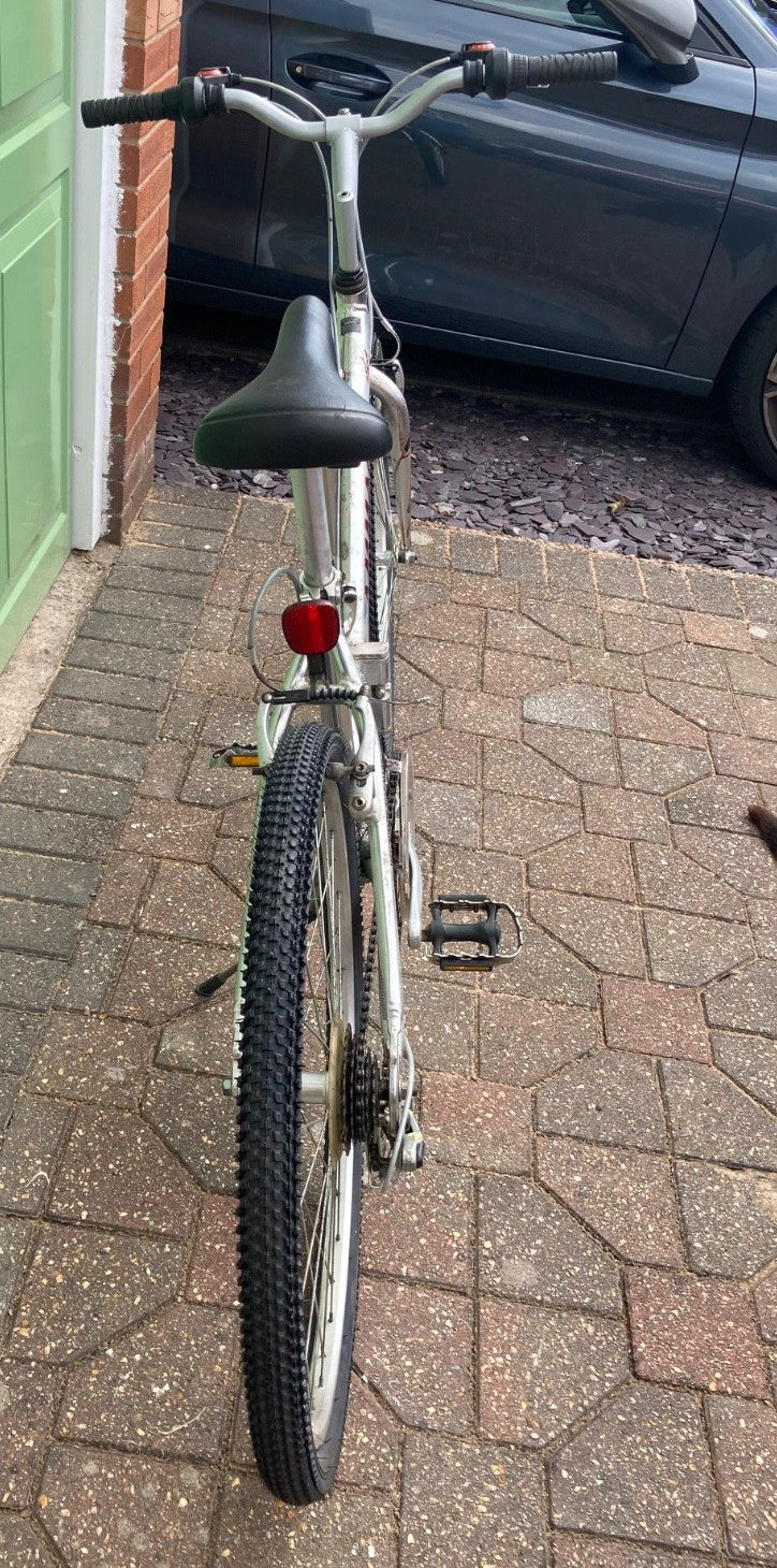 Unisex Ammaco Town & Country Folding Aluminium Hybrid Bike 26” wheels