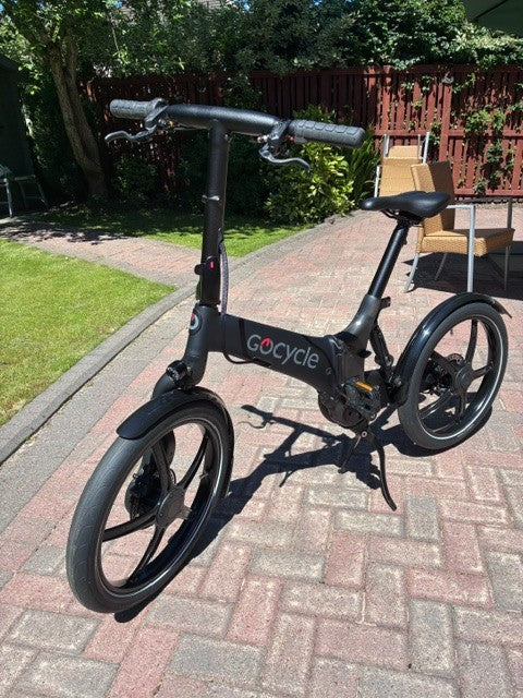 Gocycle G4 City Bike - Low miles - 5.4 miles - Mint with Travel case.