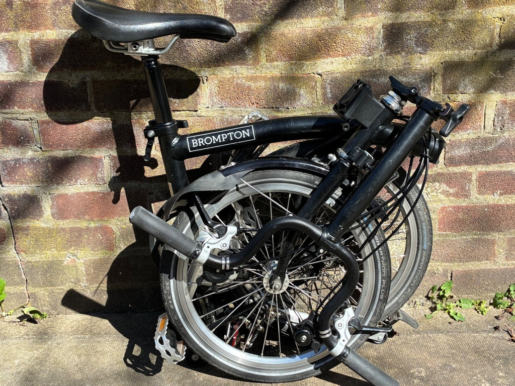 Brompton MCL Folding Bicycle  6 Speed - C Line extended seat post/ low mileage