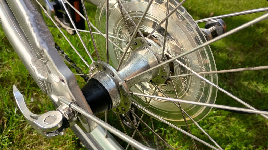 Folding Bike Bickerton 1909 Argent Country Quality Alloy 9 Speed Shimano Gears