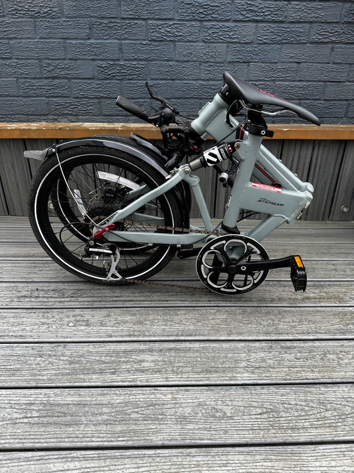 Dagon Air Shock Jetstream folding bike