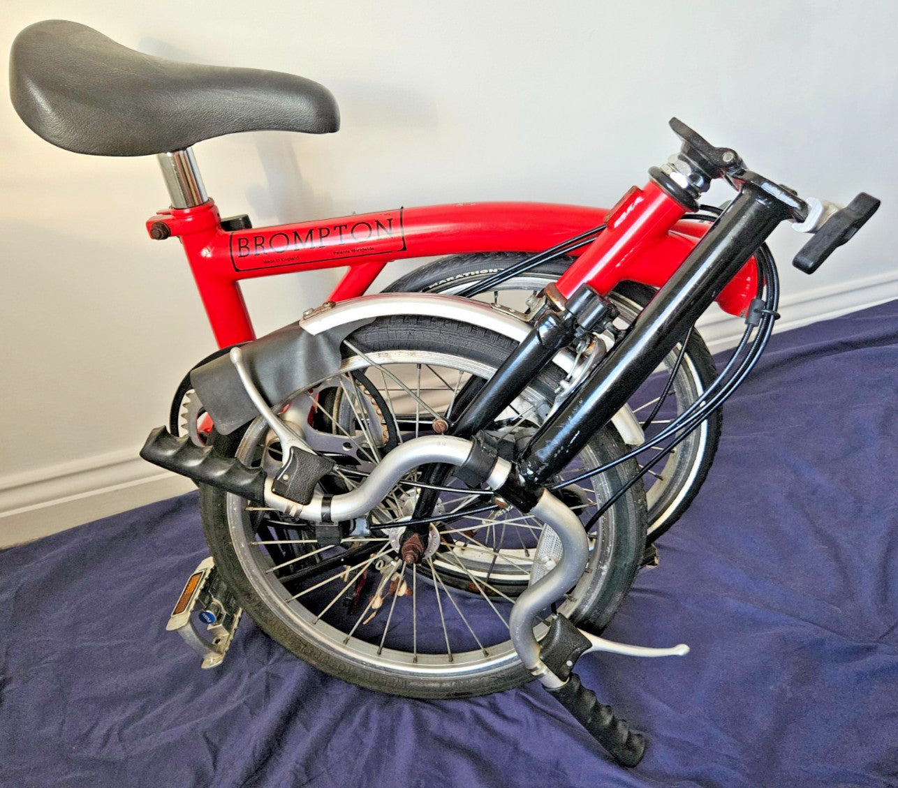 Brompton Vintage Project for restoration - Red - 1997