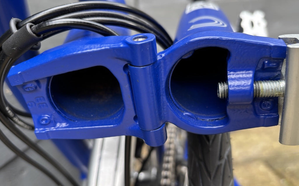 Brompton C Line 6 Speed Urban Folding bicycle in Piccadilly Blue - NEW UNUSED