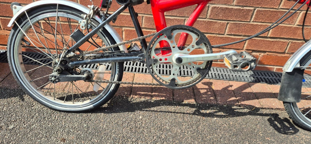 Brompton C Line 3 Speed Folding Bike Red