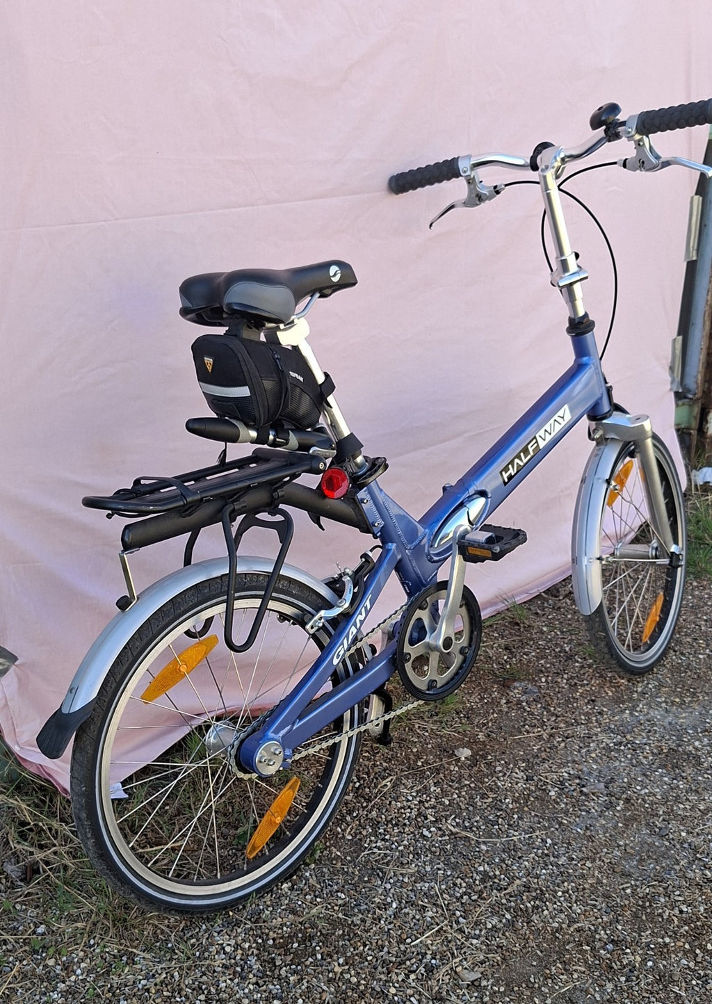 Giant "Halfway" 20in Folding Aluminium Bike,  1-Speed Mint Condition 2 Available
