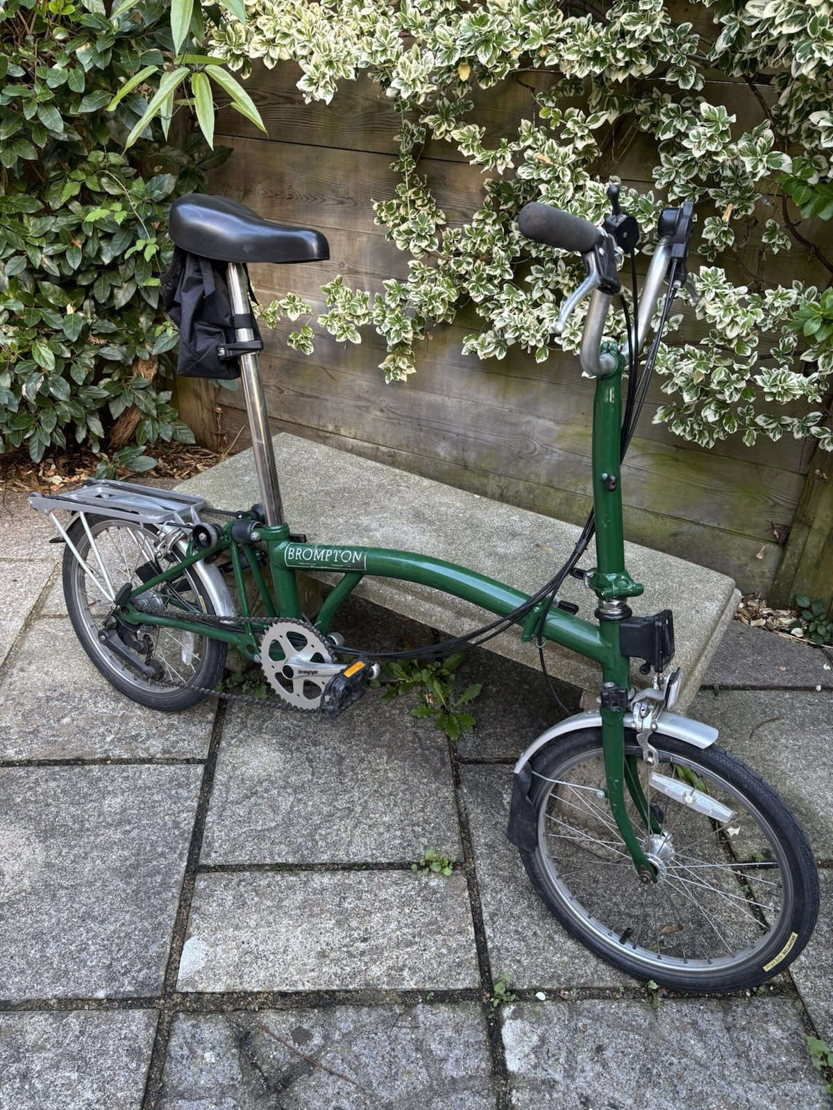 Brompton M6L Folding Bike , 6 Speed, British Racing Green - Used, UK Made