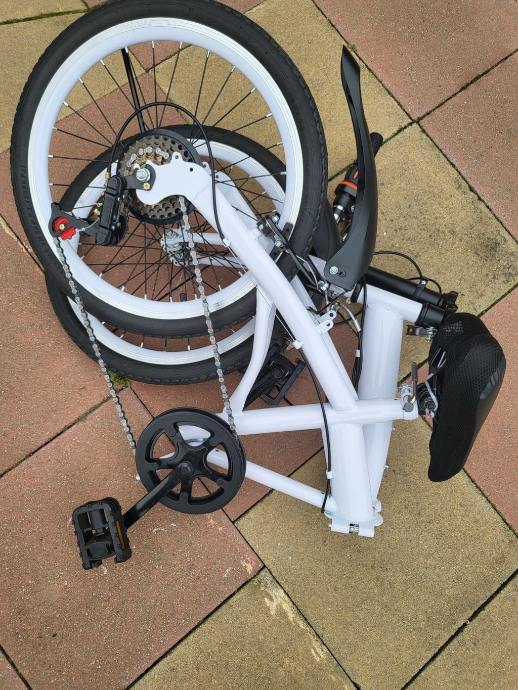 Folding Folding Bike 20" Wheel, 6-Speed, Unisex Commuter Bicycle, See Photos