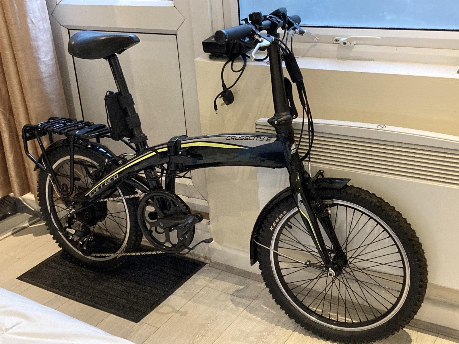 Carrera Crosscity Folding Bike with Brooks Saddle & Upgrades!