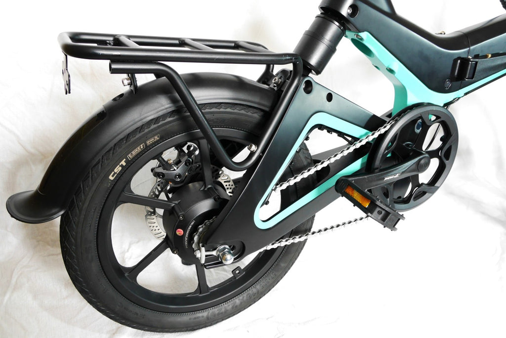 HITWAY BK2  Folding Bike, 16-inch Wheels, Black