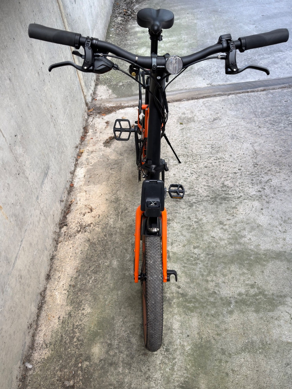 Brompton G Line - 4 SPEED  and extras package Size Large - Adventure Orange