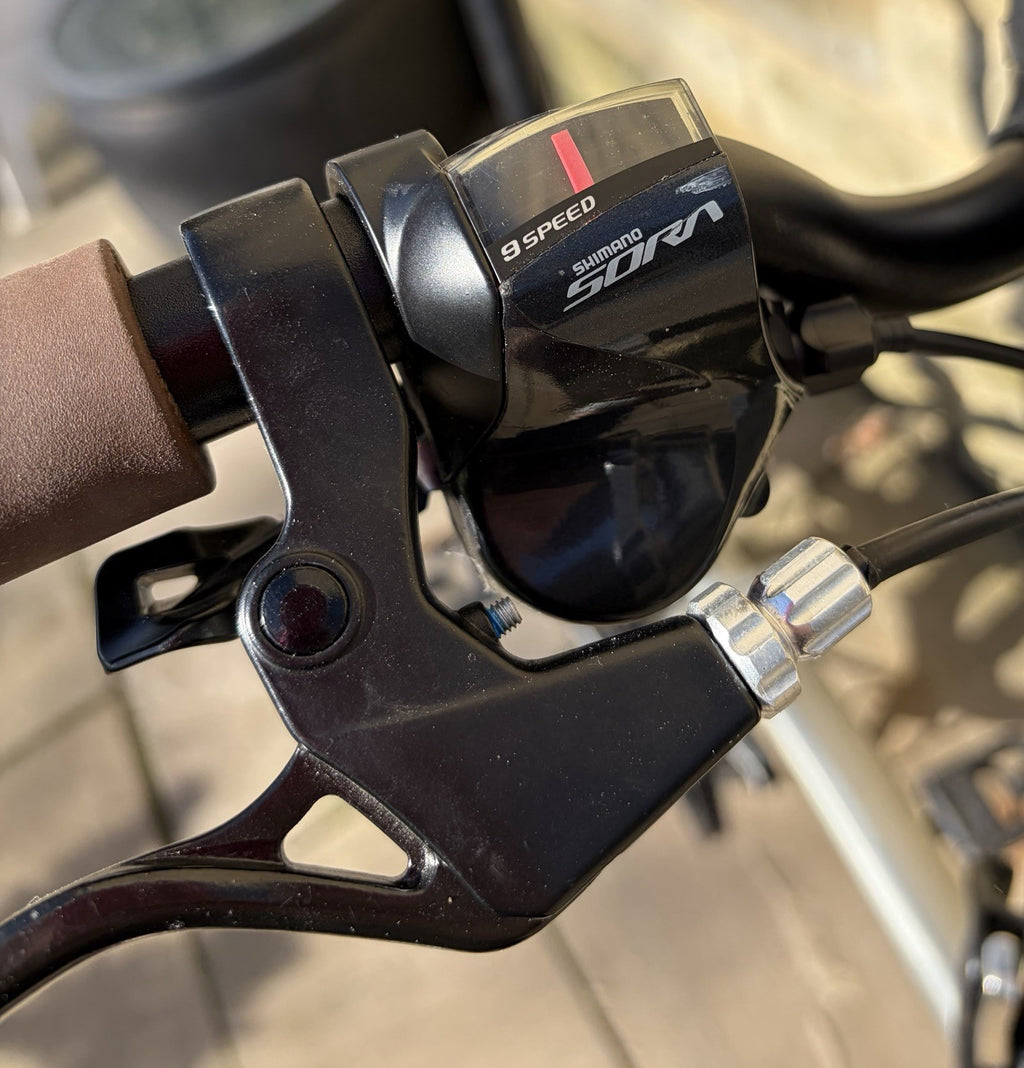 BTwin Ultra Compact  1 Second Folding Bike Sora Grey