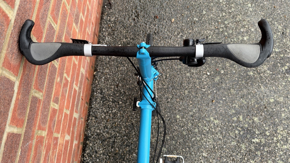 2016 brompton S3R 3 speed blue folding bike
