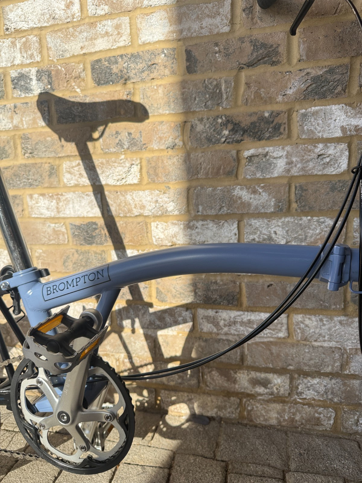 Brompton Cloud Blue & Black - C Line Mid M3L - WORLDWIDE SHIP - Top Condition