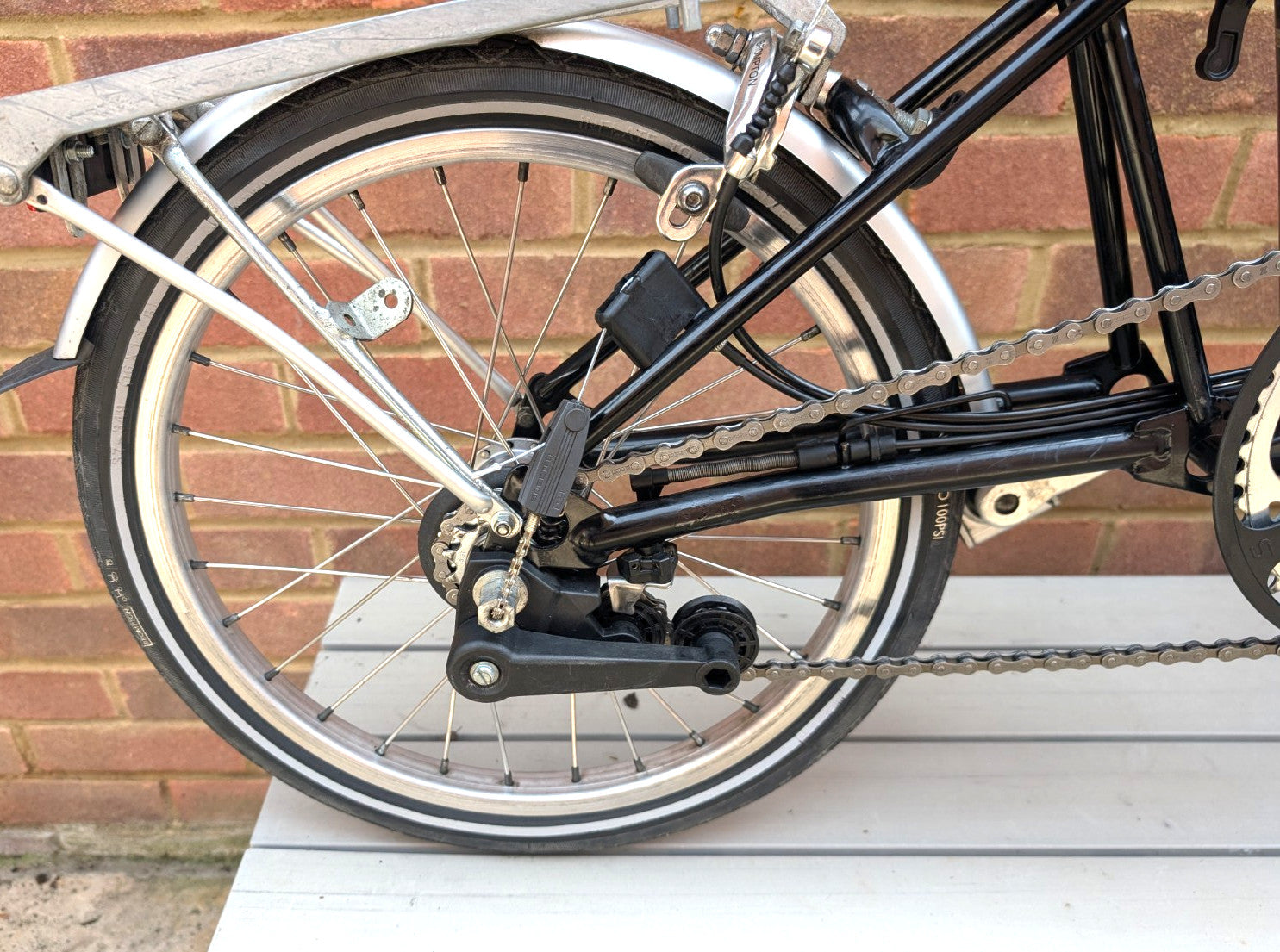 Brompton M6R Folding Foldable Fold-up Bike