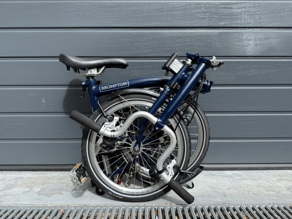 Brompton M3L 3 speed Tempest Blue Superb Condition