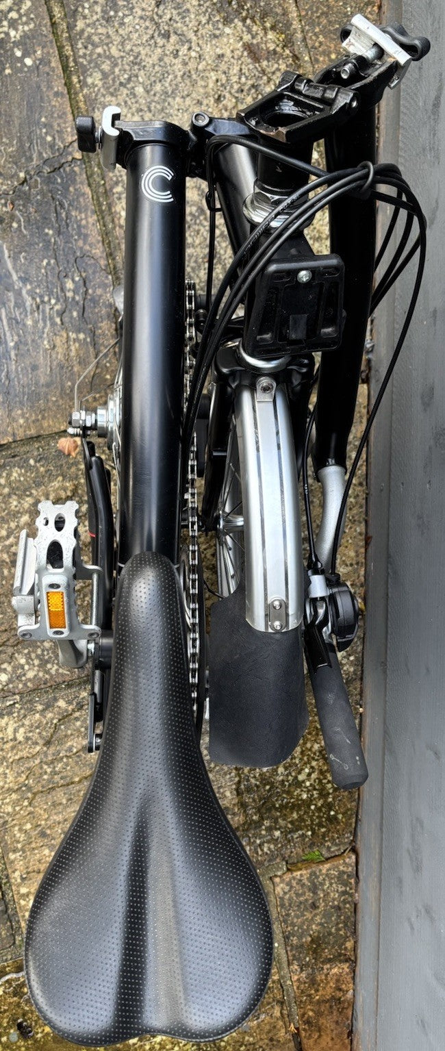 2022 Brompton C Line 6 Speed H6L Folding bicycle in Black - Leisure Used