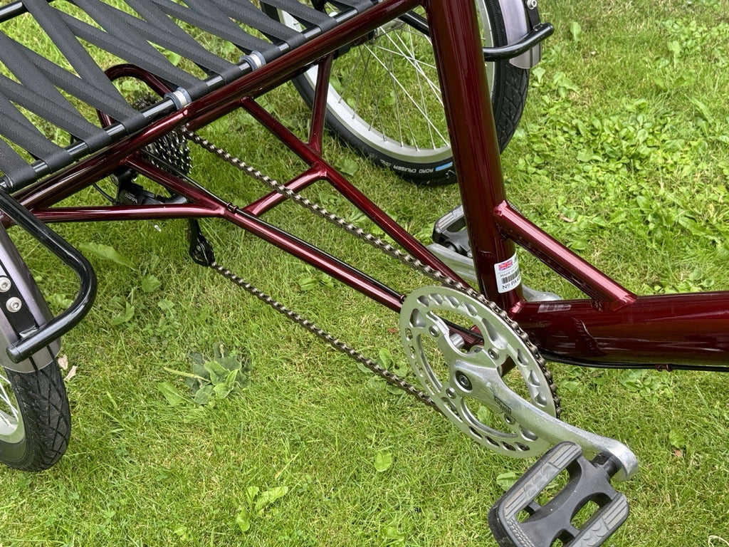 Pashley Tri-1 Folding Trike Burgundy Red - Excellent Condition