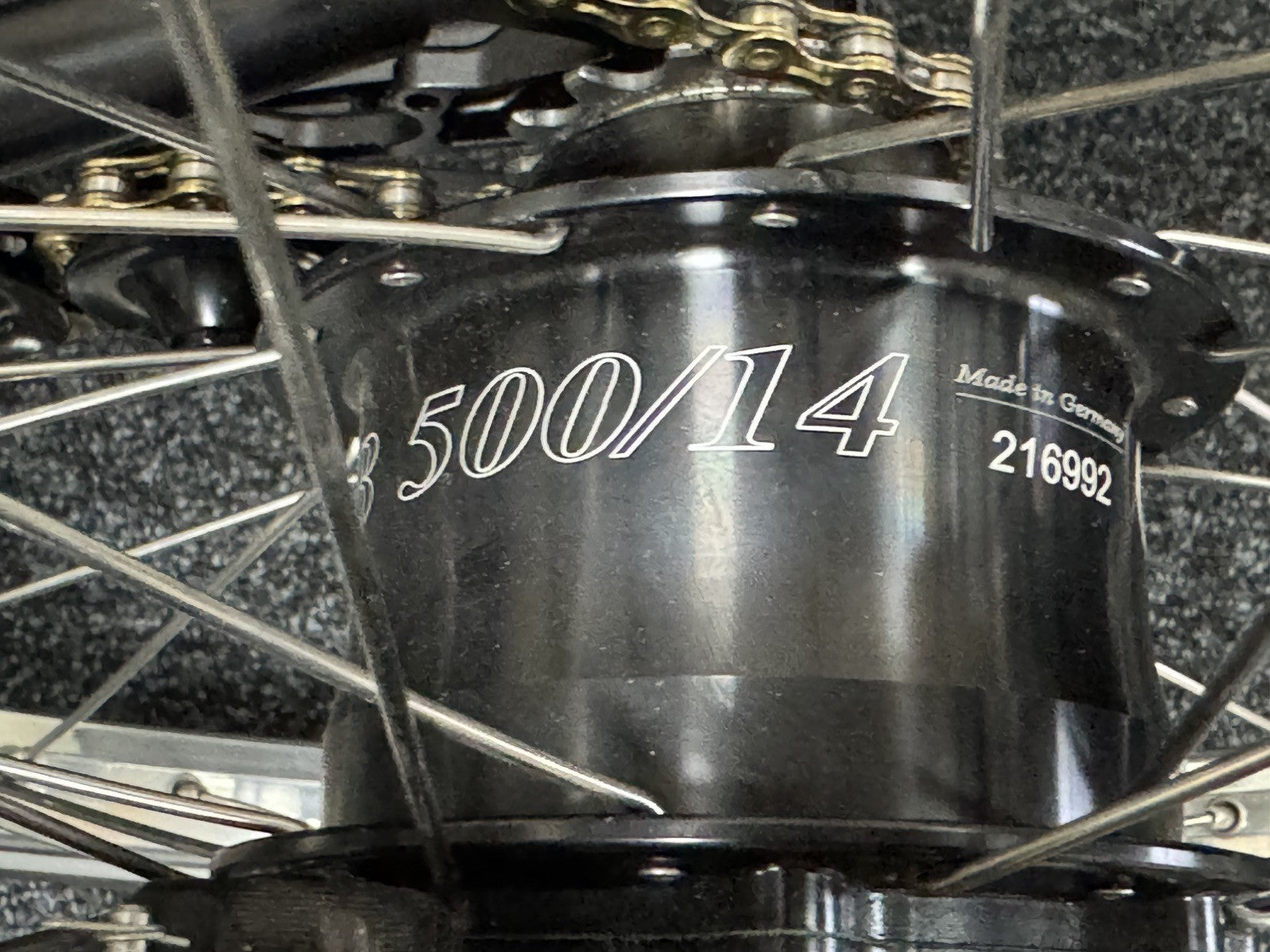 BROMPTON M6R WITH ROHLOFF CONVERSION BY KINETICS OF GLASGOW, FULLY CUSTOMISED