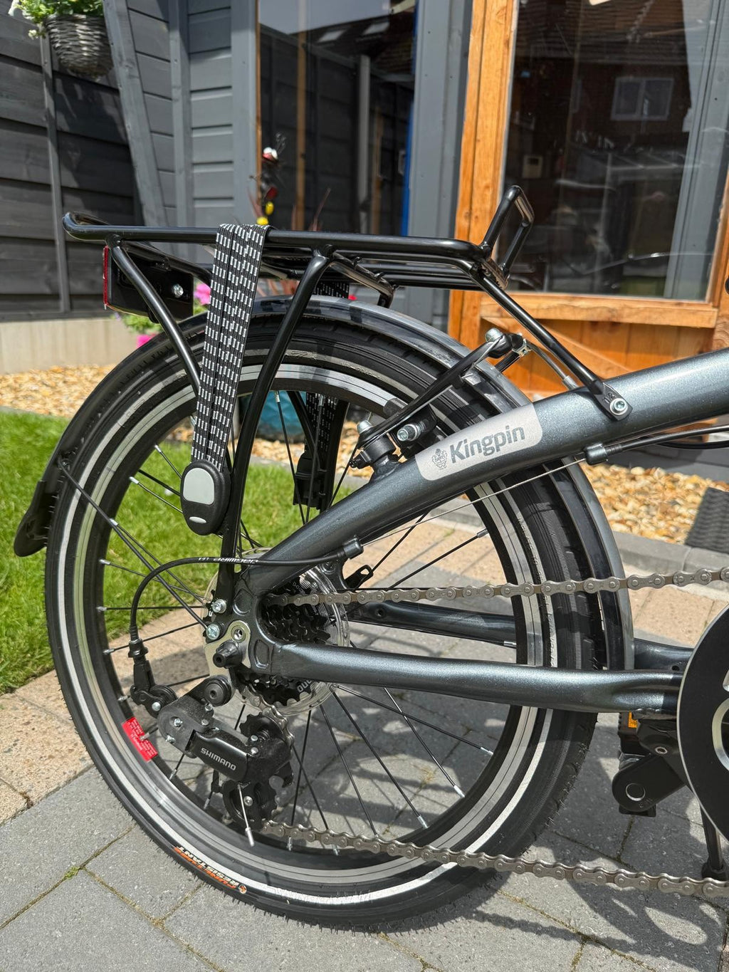 New Dawes Folding Alloy Bike Dawes Kingpin Grey Folder Brand new bike