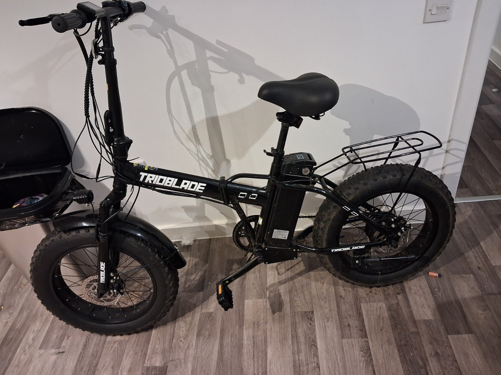 trioblade folding bike