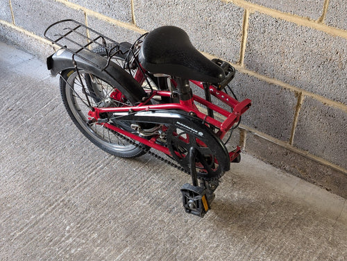 Batavus Easy Travel Folding Bike w/ Torpedo 3