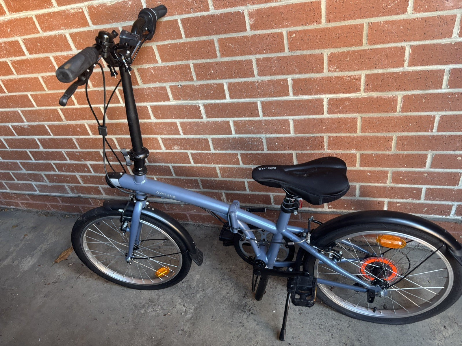 Folding Bike Oxylane Tilt 120 | Compact Commuter Bicycle | London