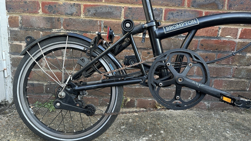 2024 Brompton C Line Explore, 6-speed, Black, High Handlebar
