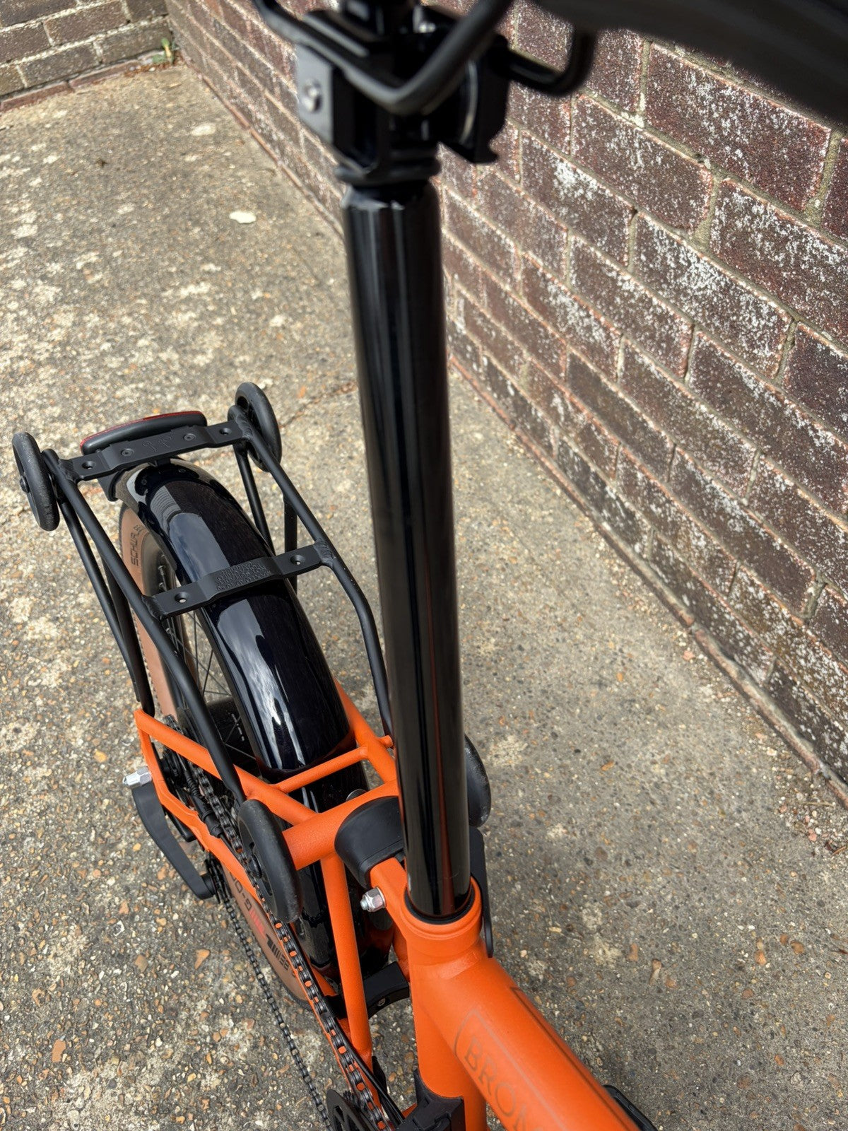 Brompton G Line Orange - Small Frame - 22 Miles Use Only